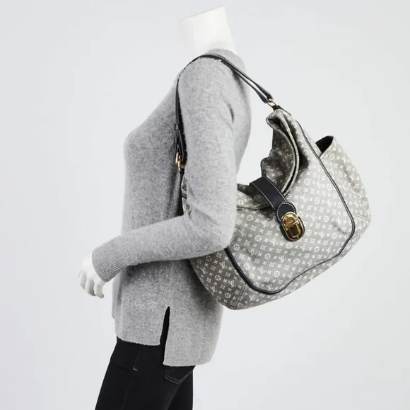 LOUIS VUITTON Encre Monogram Idylle Canvas Romance Bag